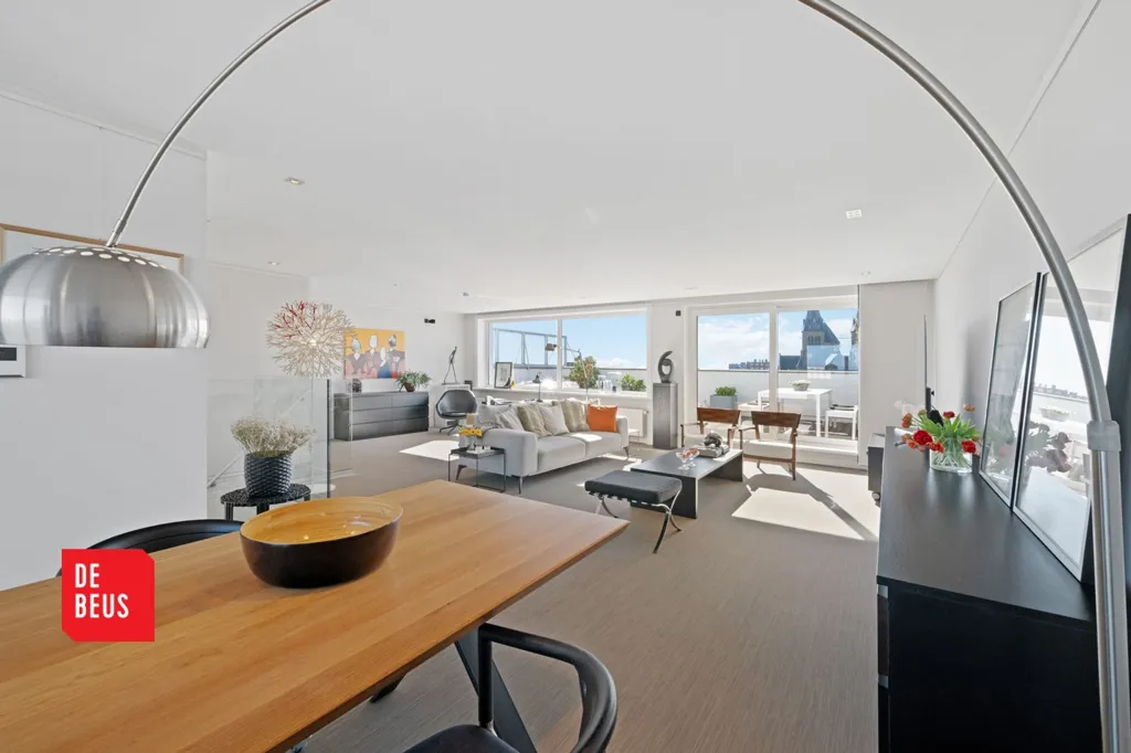 Sala da pranzo - Penthouse with Sea View in Ostend