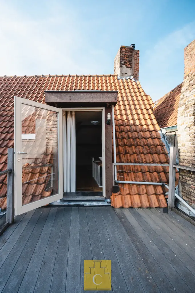 Terrazza - House with 17th-Century Facade in Bruges