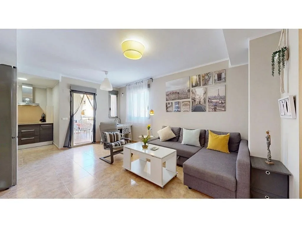 Séjour - 1-Bedroom Apartment with Terrace in Chilches