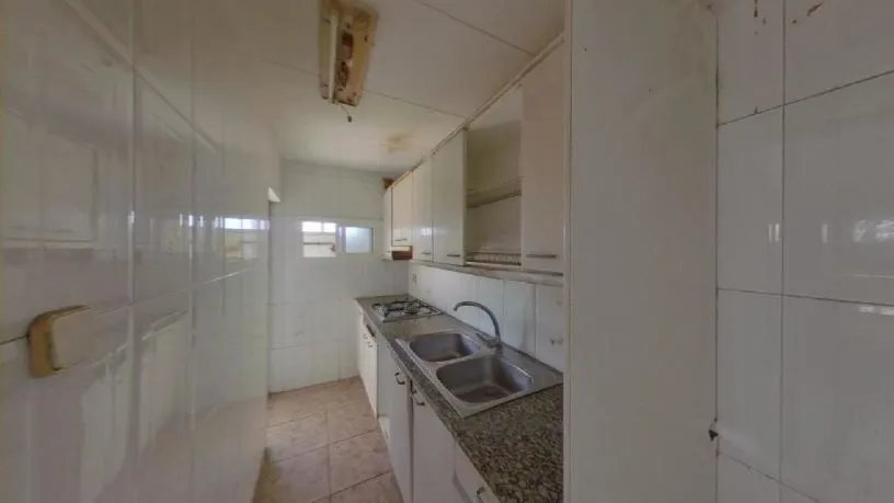 Köök - Apartment with Balcony in Badalona Centre