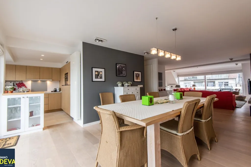 Salle à manger - Appartement Duplex avec Terrasses à Knokke