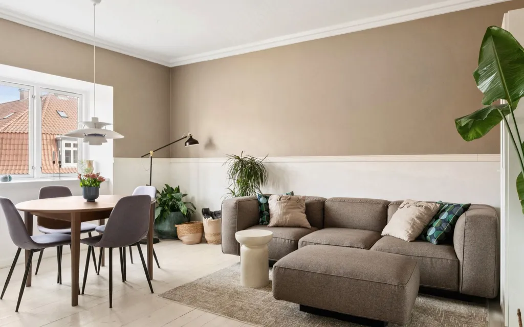 Living Room - Apartment with Terrace in Copenhagen Ø