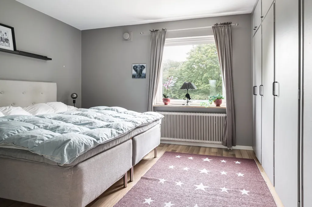Chambres - Corner Flat with West-Facing Balcony in Ängelholm