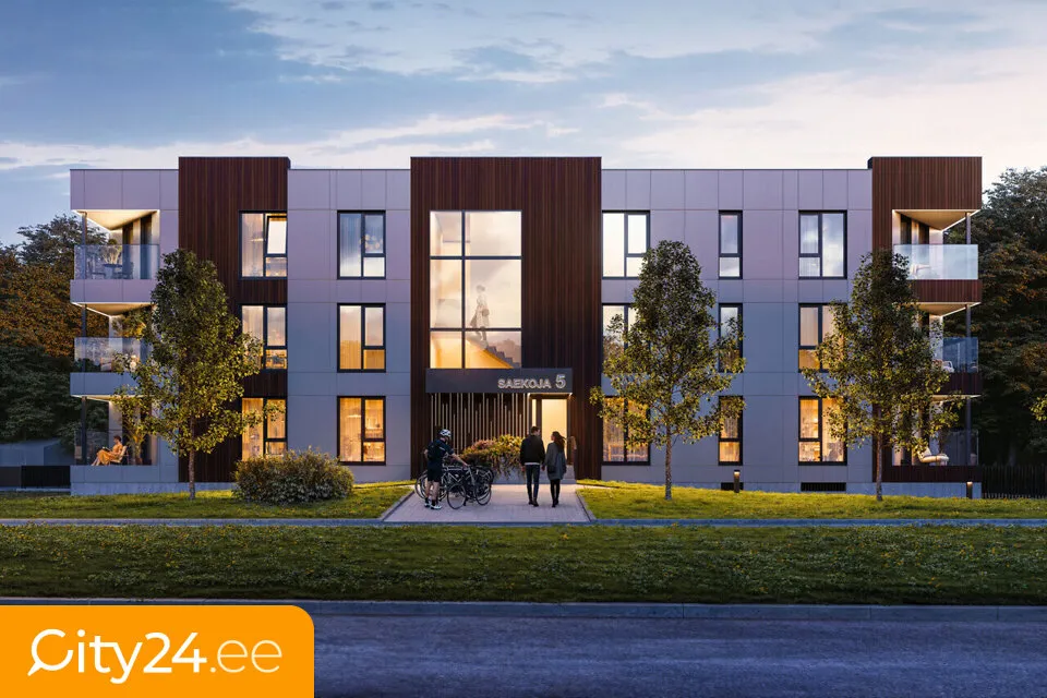 Välivaade - New Apartment with Balcony in Tartu