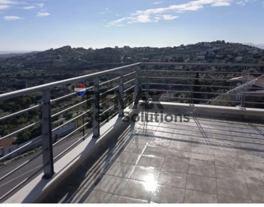 Balcony - Apartment with Sea View in Drapetsona