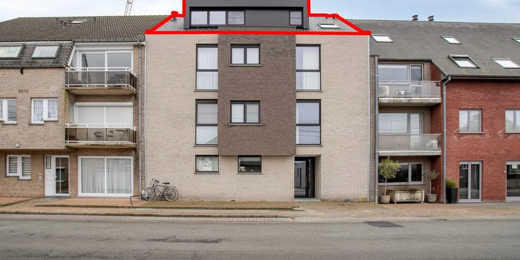 Extérieur - Appartement Moderne avec Terrasse à Kortemark