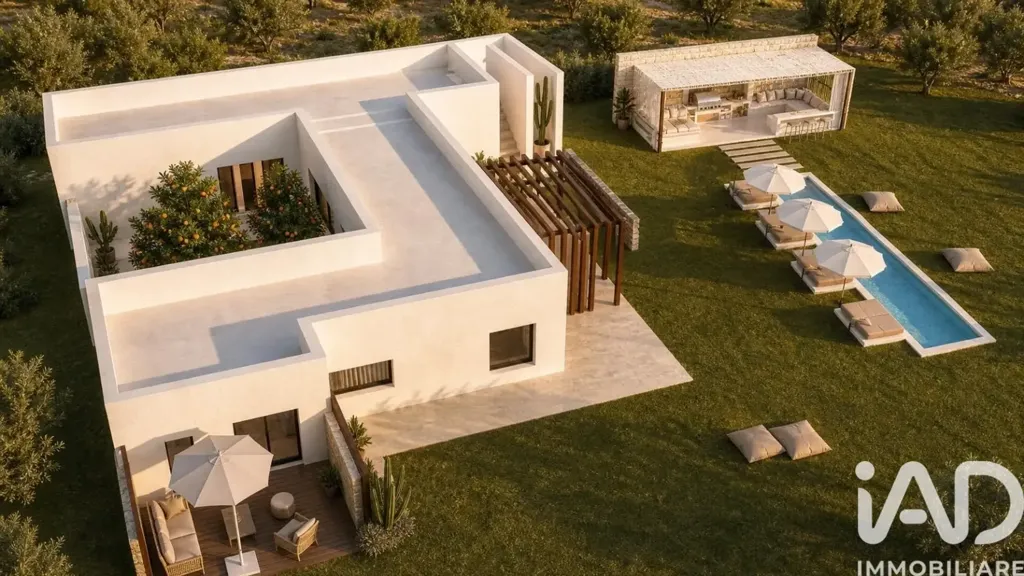 Õhuvaade - Trulli with Approved Villa Project in Carovigno