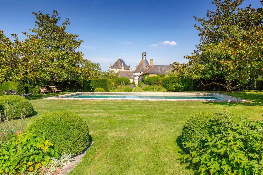 Aed - Medieval Château with River View near Poitiers