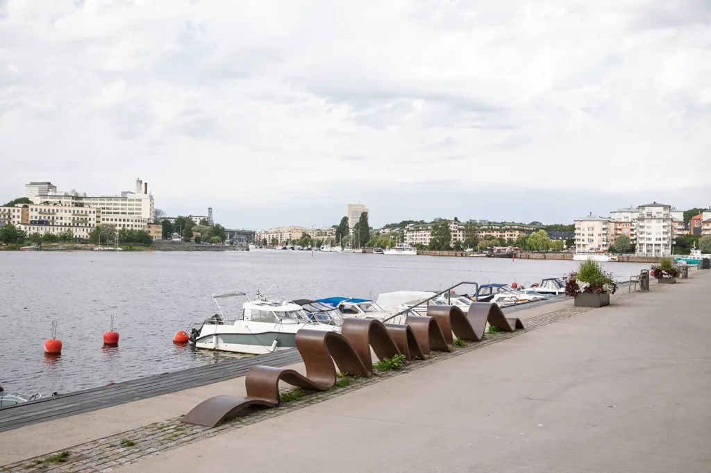 Waterfront Apartment with Balcony in Stockholm