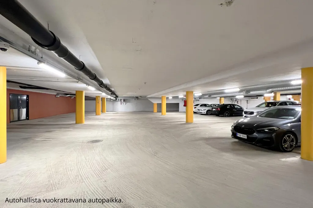 Garage - Bright Corner Flat with Balcony in Turku Centre