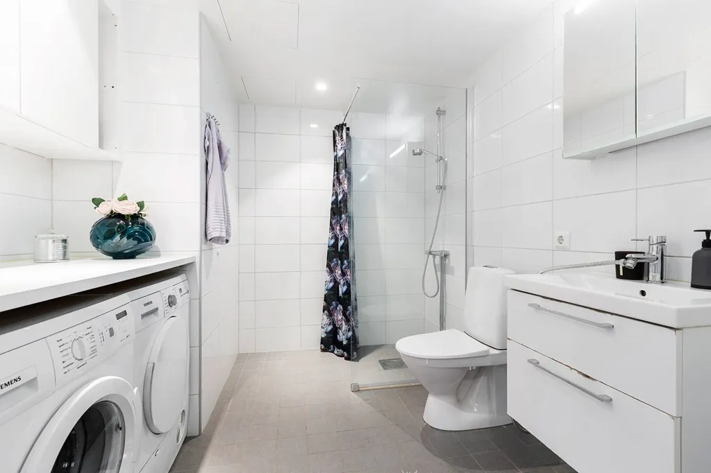 Salles de bain - Luxury Flat with View in Kista, Stockholm