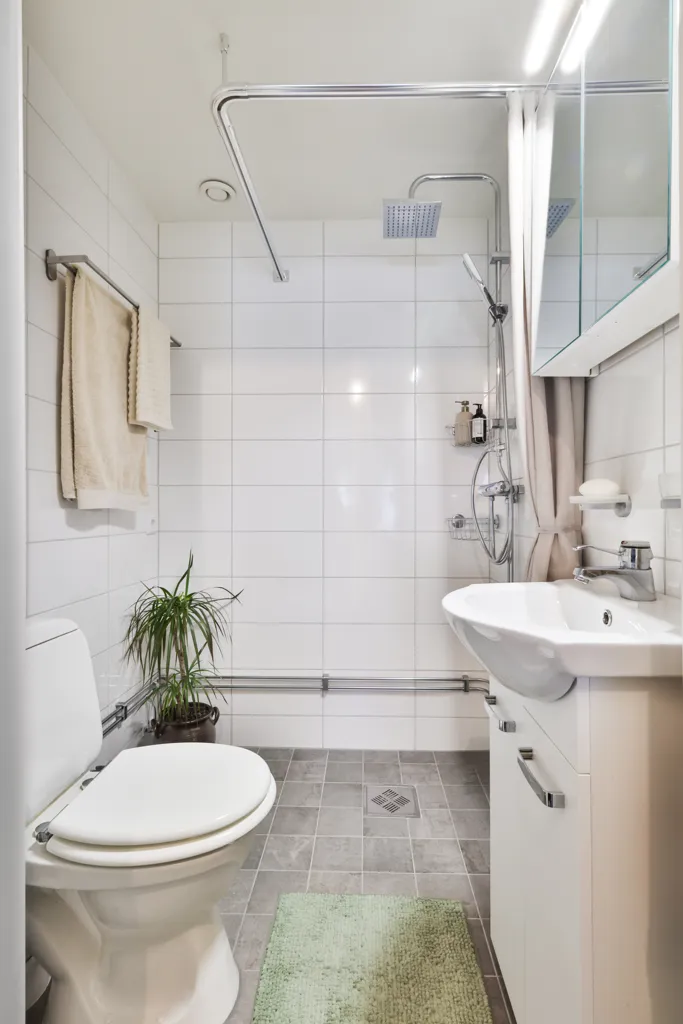 Salles de bain - Apartment with New Bathroom in Central Göteborg