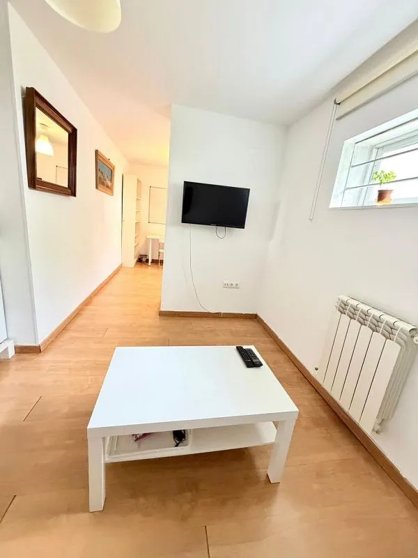Séjour - 1-Bedroom Flat with Garden in Ciudad Universitaria