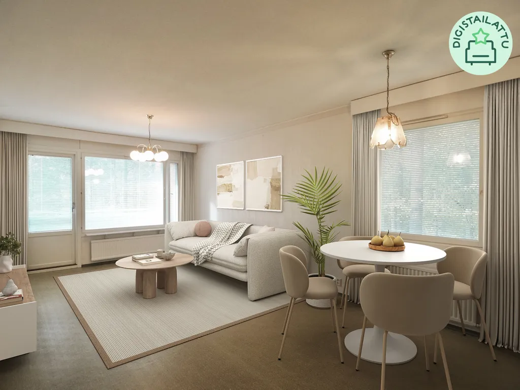 Soggiorno - Spacious Apartment with Balcony in Turengi
