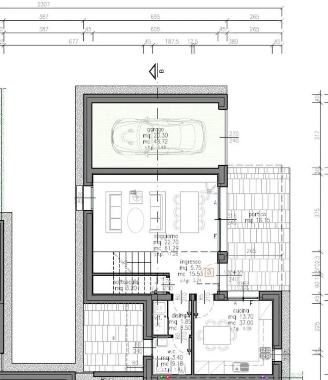 Plaan - New Villa with Private Garden in Bibione