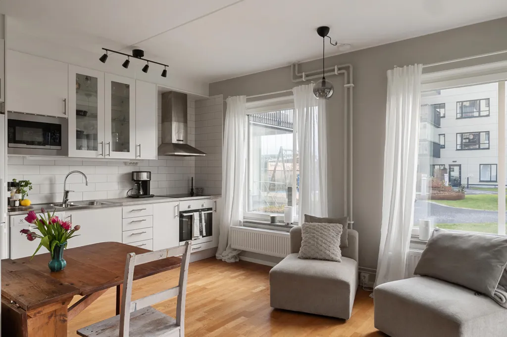 Cuisine - Apartment with Terrace in Tyresö