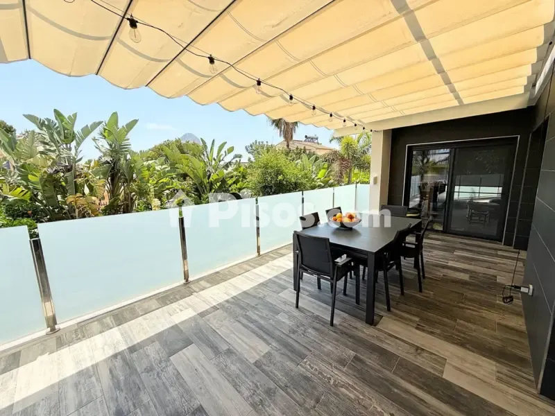Terrass - Chalet with Pool in Calpe