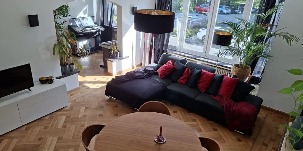 Living Room - Apartment with Terrace in Jette