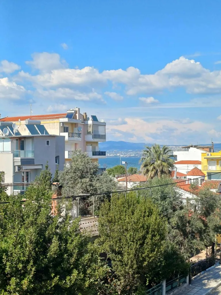 Balcon - Flat with Panoramic View in Thessaloniki Suburbs