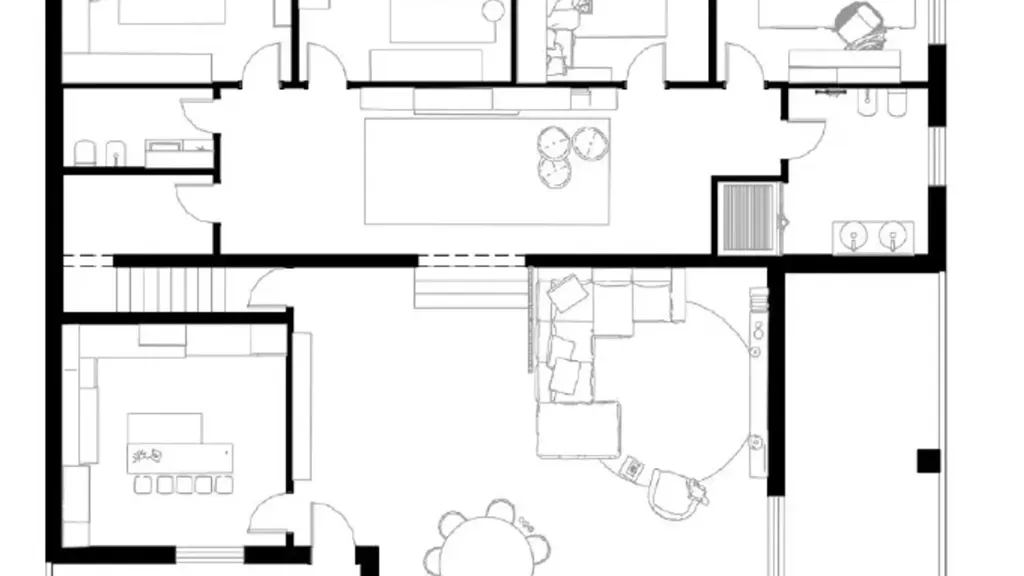 Plan - Villa with Solar Panels in Albinea