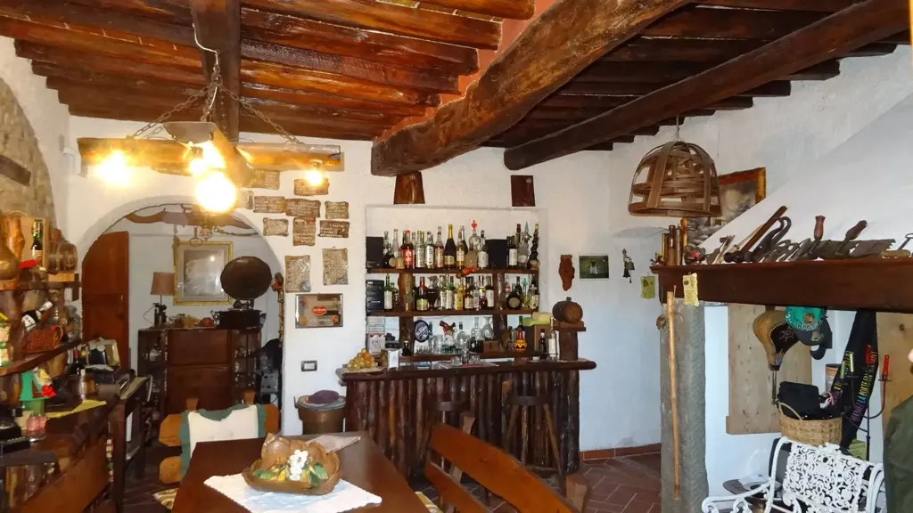 Salle à manger - Rustic Terraced House with Garden in Montespertoli
