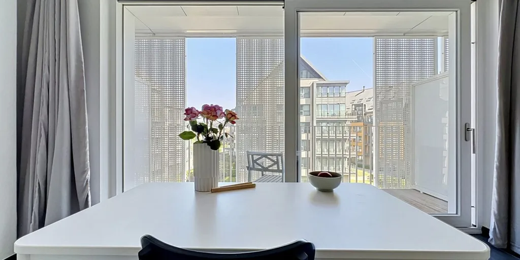 Söögituba - Studio with Terrace in Evere