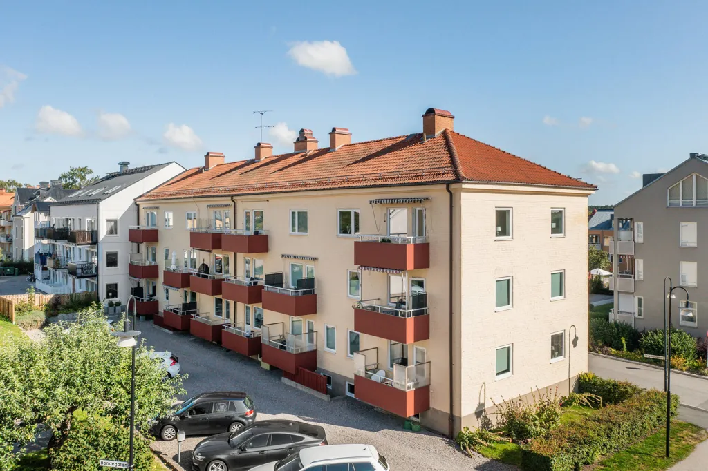 Vue aérienne - Stylish Apartment with Balcony in Central Strängnäs