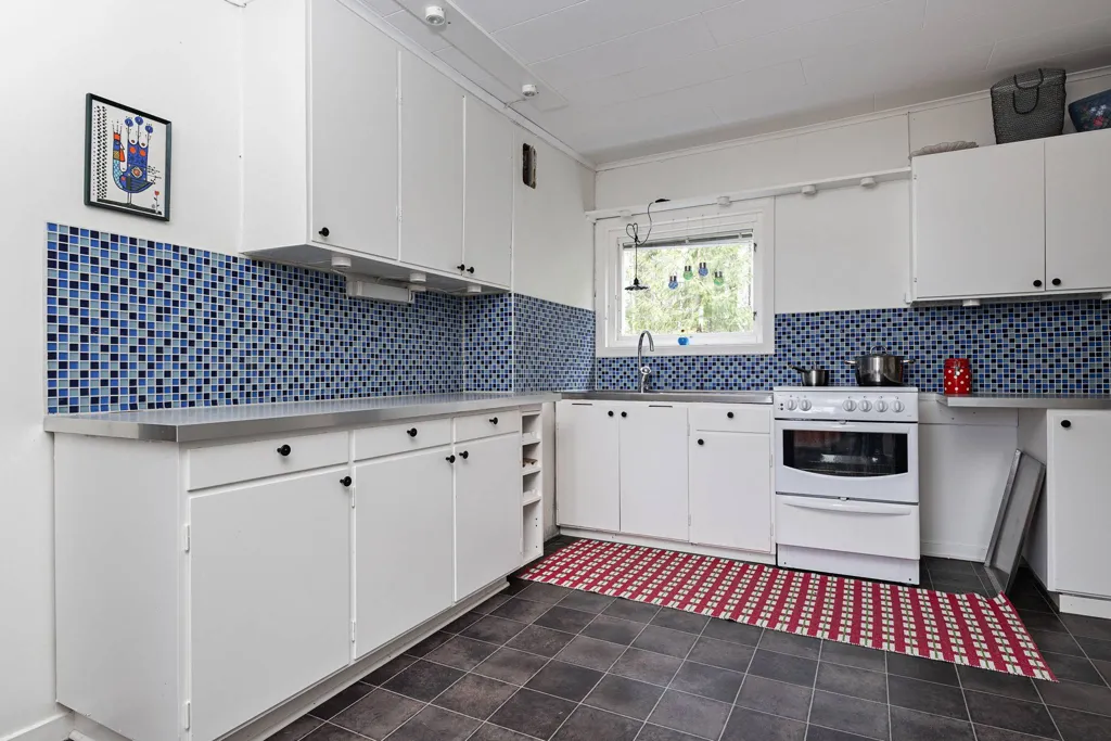 Cuisine - Holiday Home with Sea View in Kittjavan