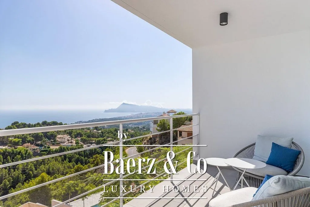 Balcon - Luxury Villa with Panoramic Terraces in Altea