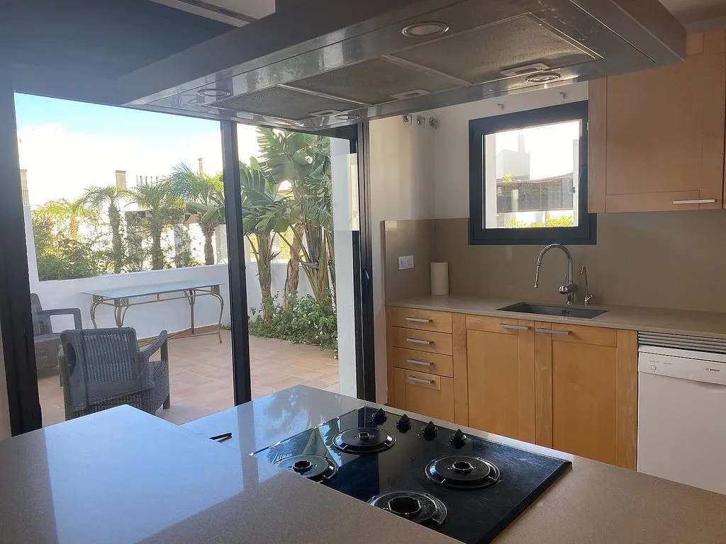 Kitchen - Semi-detached House with Pool in Macenas