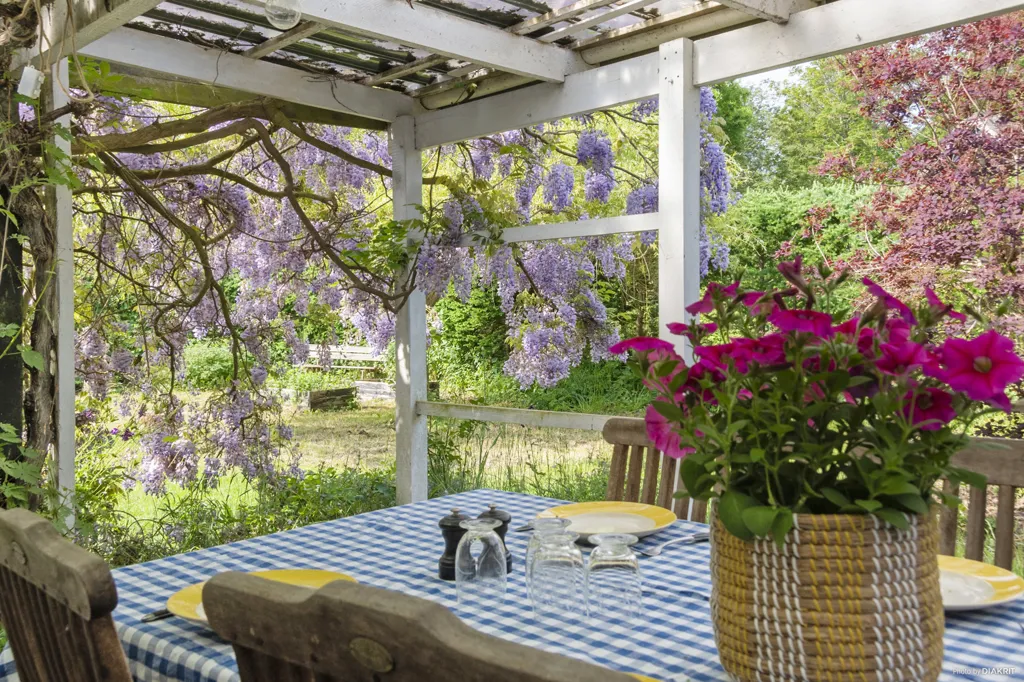 Terrasse - Coastal Holiday Home with Garden in Odder
