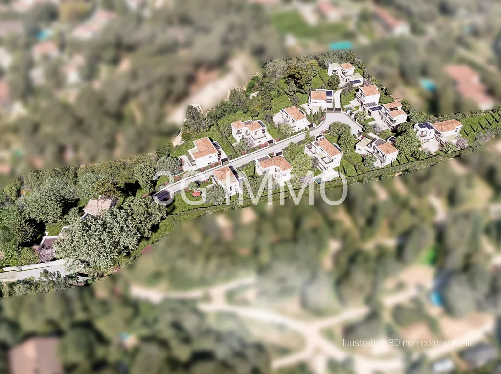 Vista aerea - Eco-Responsible Villa with Pool in Aix-en-Provence