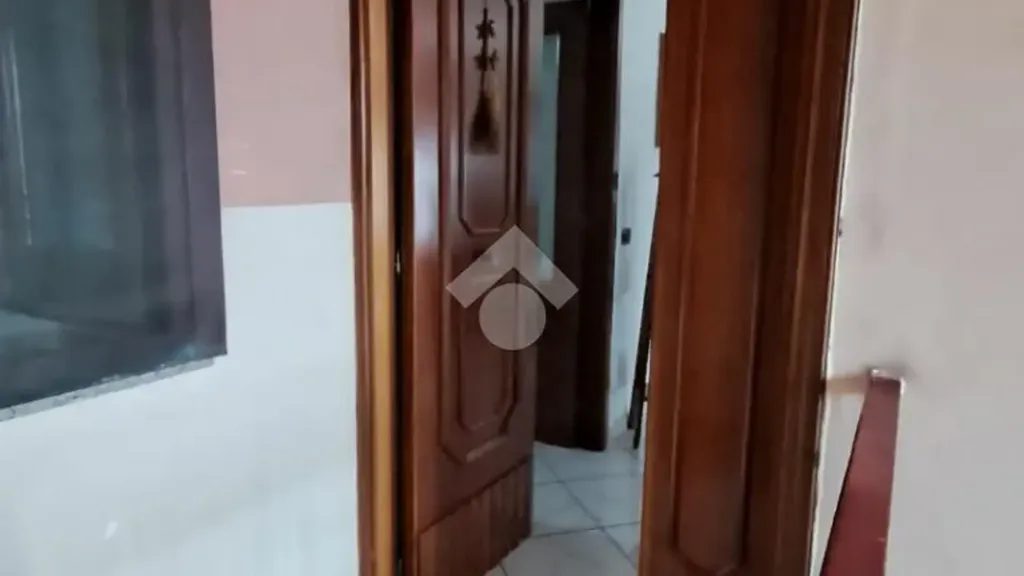 Hallway - Three-Bedroom Apartment with Fireplace in San Marcellino