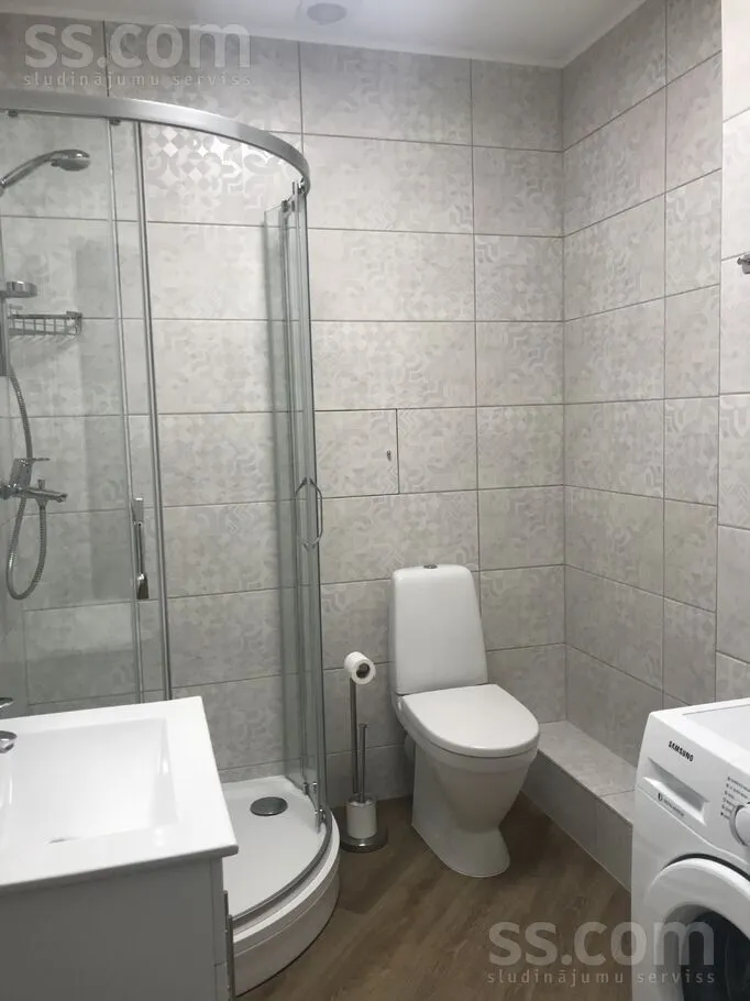 Salles de bain - Renovated Apartment with Garden in Riga Centre