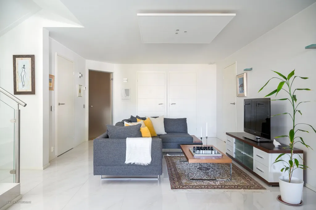 Séjour - Architect-Designed House with Sauna in Jalkaranta