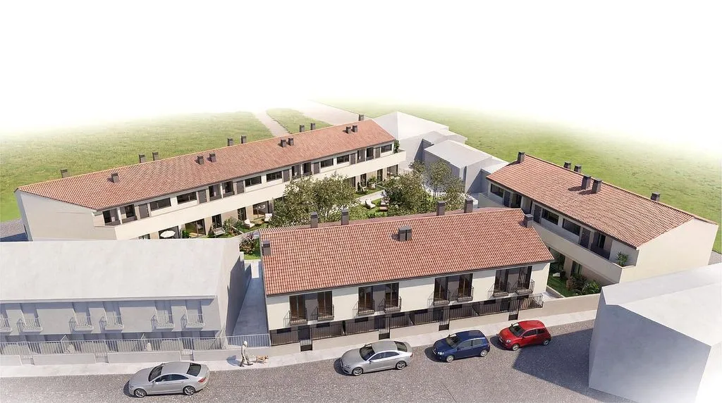 New Adjoined Chalet with Garden in Villadiego
