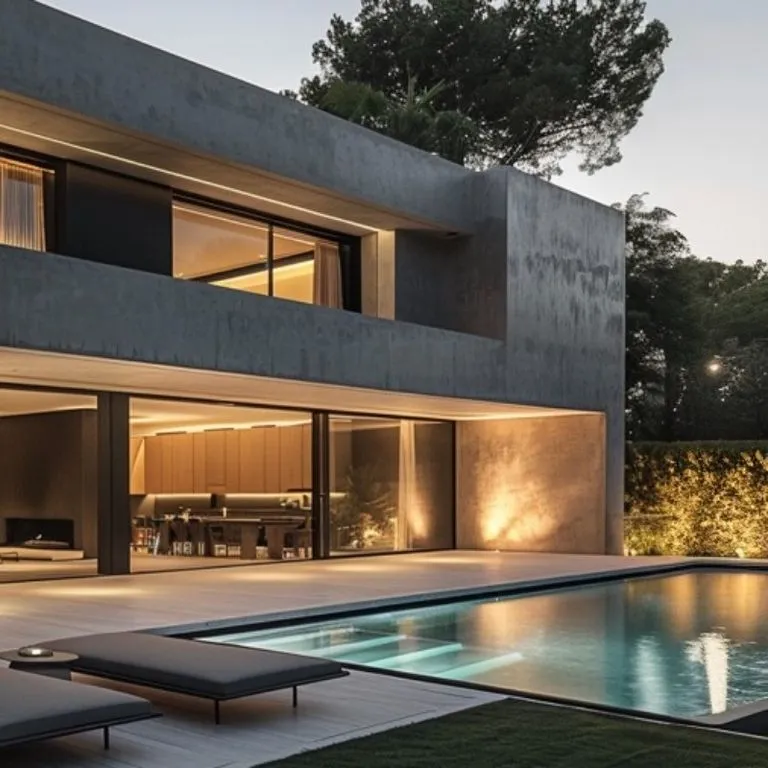 Piscina - Modern Villa with Pool in Estepona, Andalusia