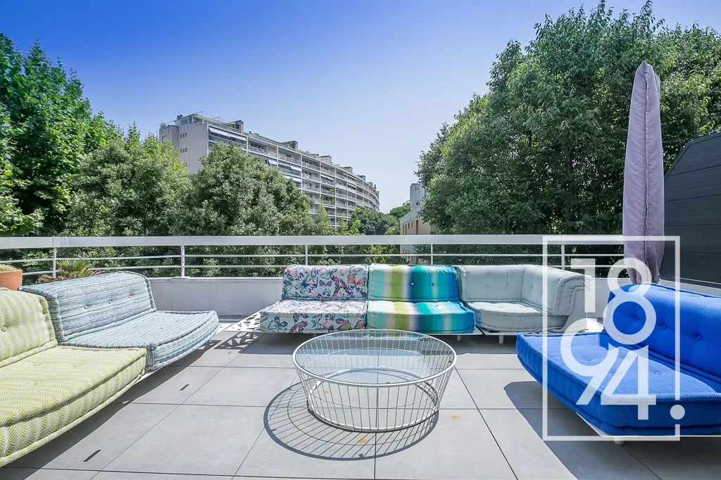 Terrasse - Appartement avec Terrasse de 70m² au 8ème Arrondissement de Marseille