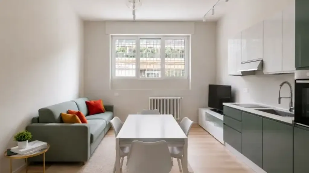 Köök - Luxury Refined Duplex in Milan