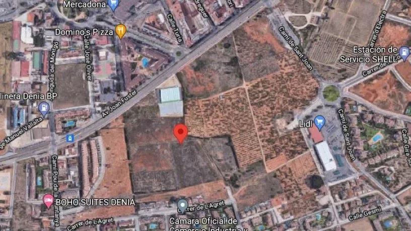 Buildable Land near Dénia Centre