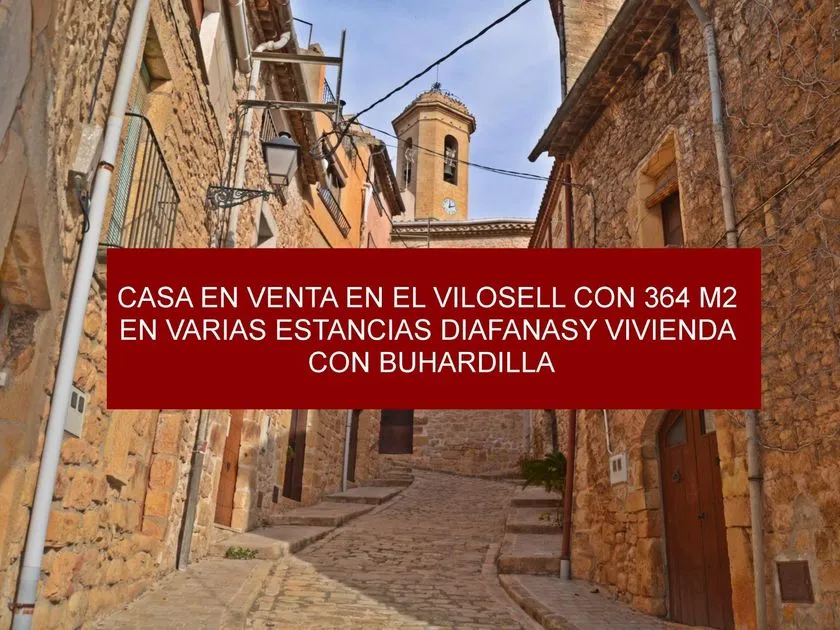 Chalet with Workshop in El Vilosell, Lleida