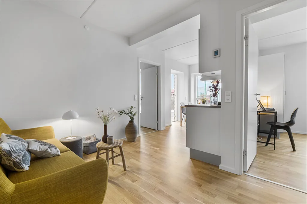 Soggiorno - Modern Apartments with Balcony in Odense C