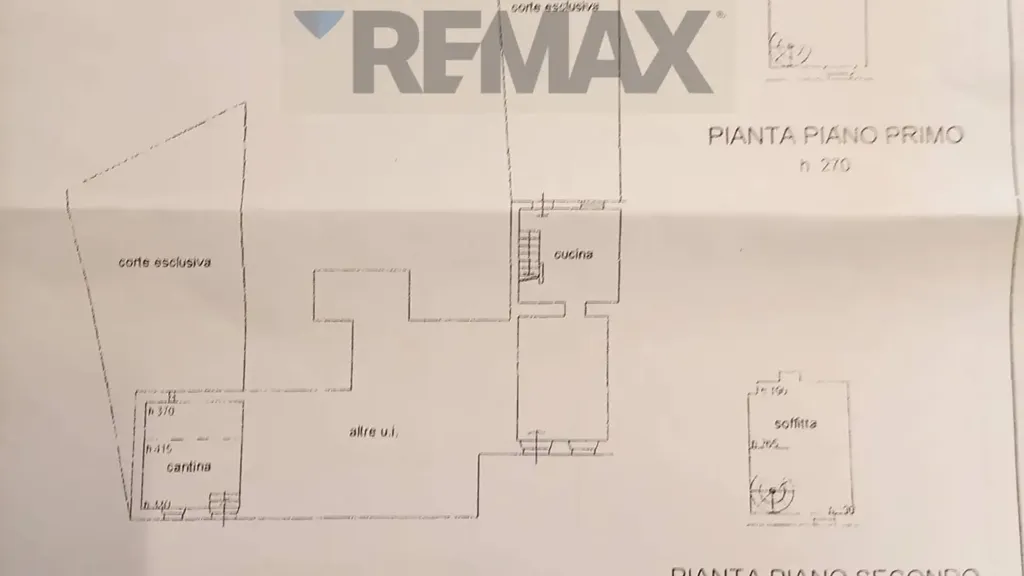 Plan - Tuscan Hamlet with Olive Groves in Vinci