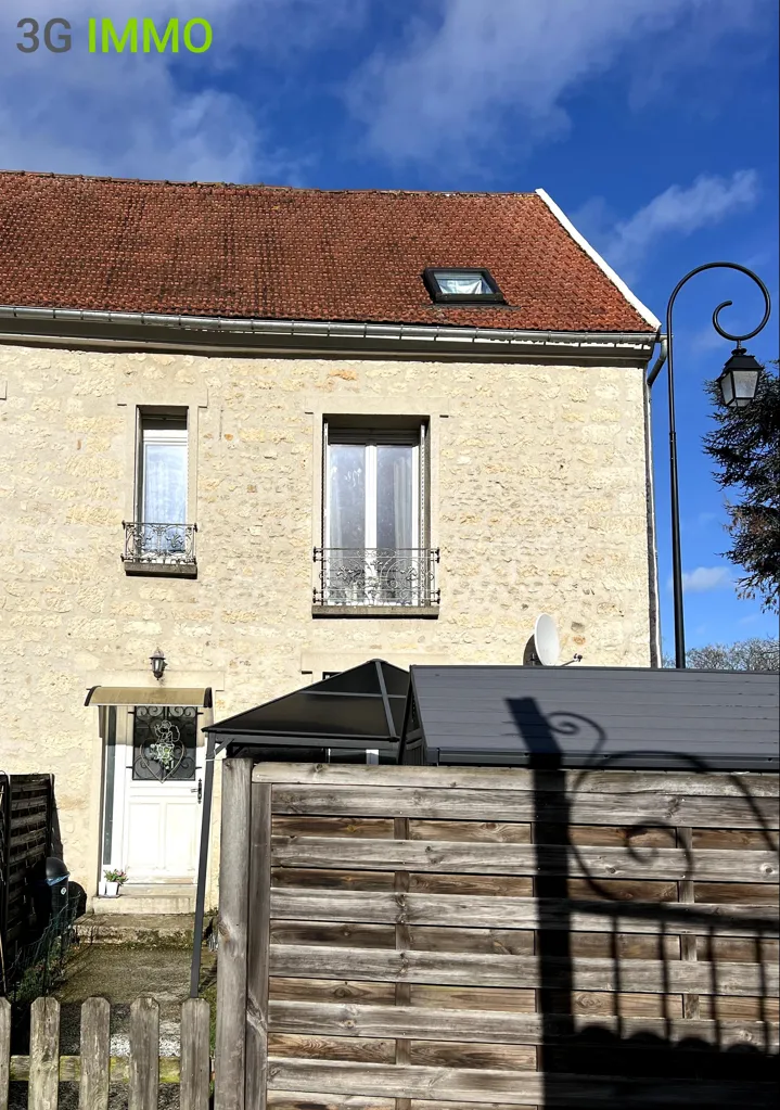 Extérieur - Maison en Pierre avec Jardinet à Haravilliers