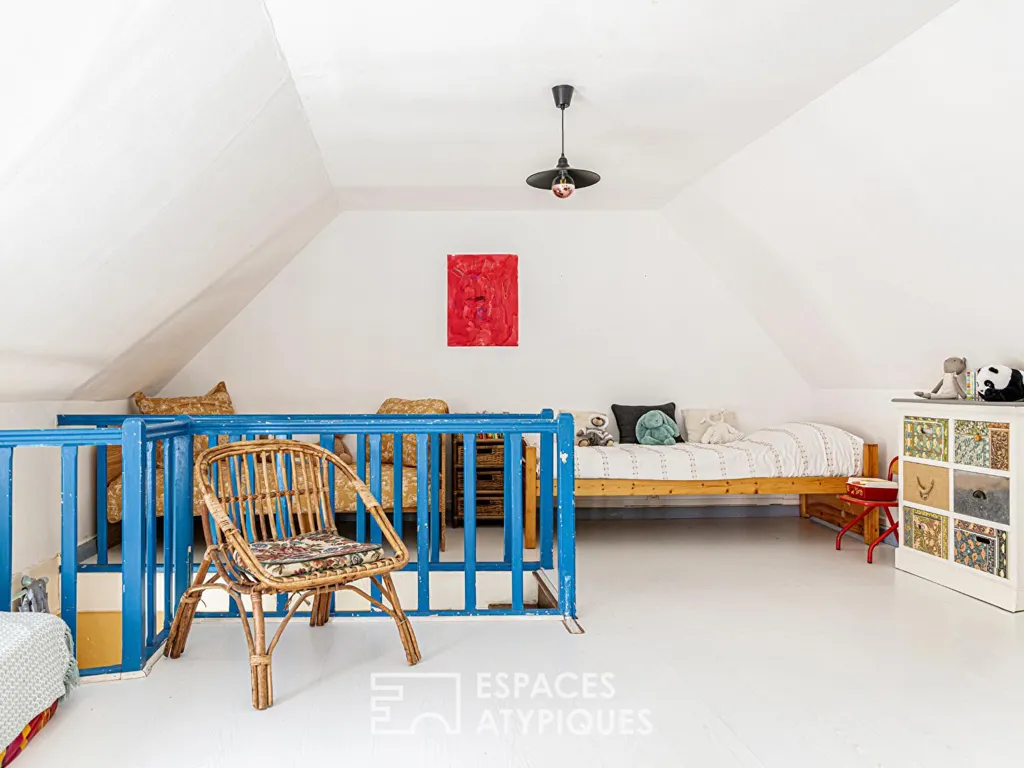 Chambres - Longère de Caractère avec Dépendances près de Paris
