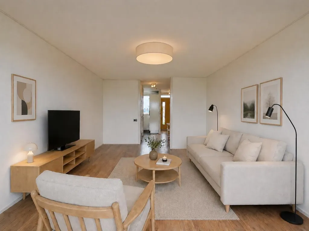 Soggiorno - Maisonette with Balcony in Amsterdam Nieuw-West