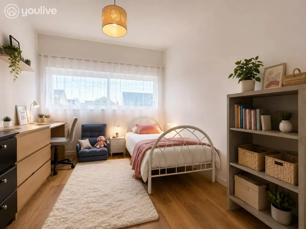 Chambres - Maison 6 pièces à Briollay
