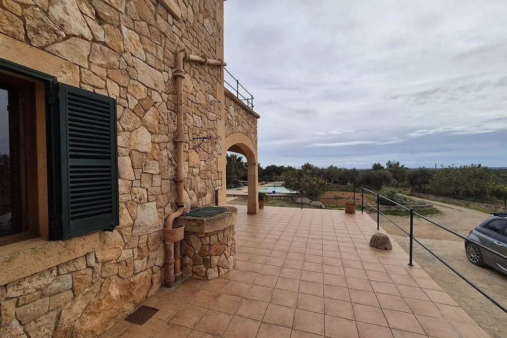 Terrasse - Mallorcan Farmhouse with Pool in Galdent
