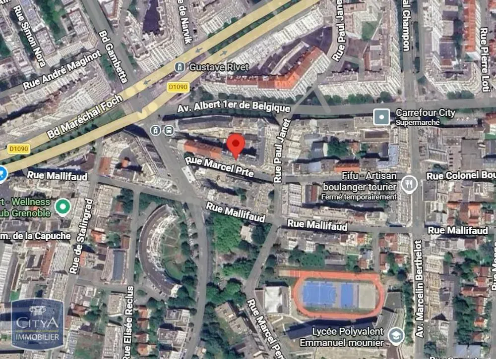 Meubled Studio with Lift in Grenoble