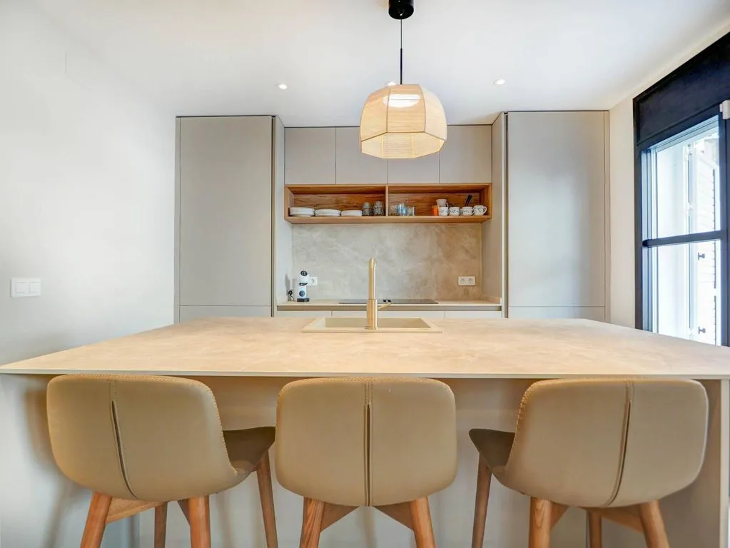 Cucina - Luxury Flat with Balcony in Sitges